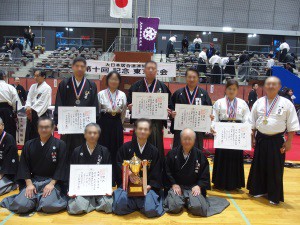 団体戦優勝 千葉支部