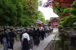 H29石清水八幡宮正式参拝