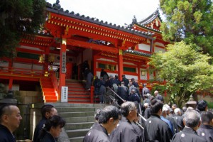 石清水八幡宮正式参拝