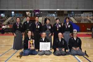 第12回東京大会 団体戦優勝 千葉支部